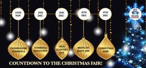 countdown to christmas fair flyer